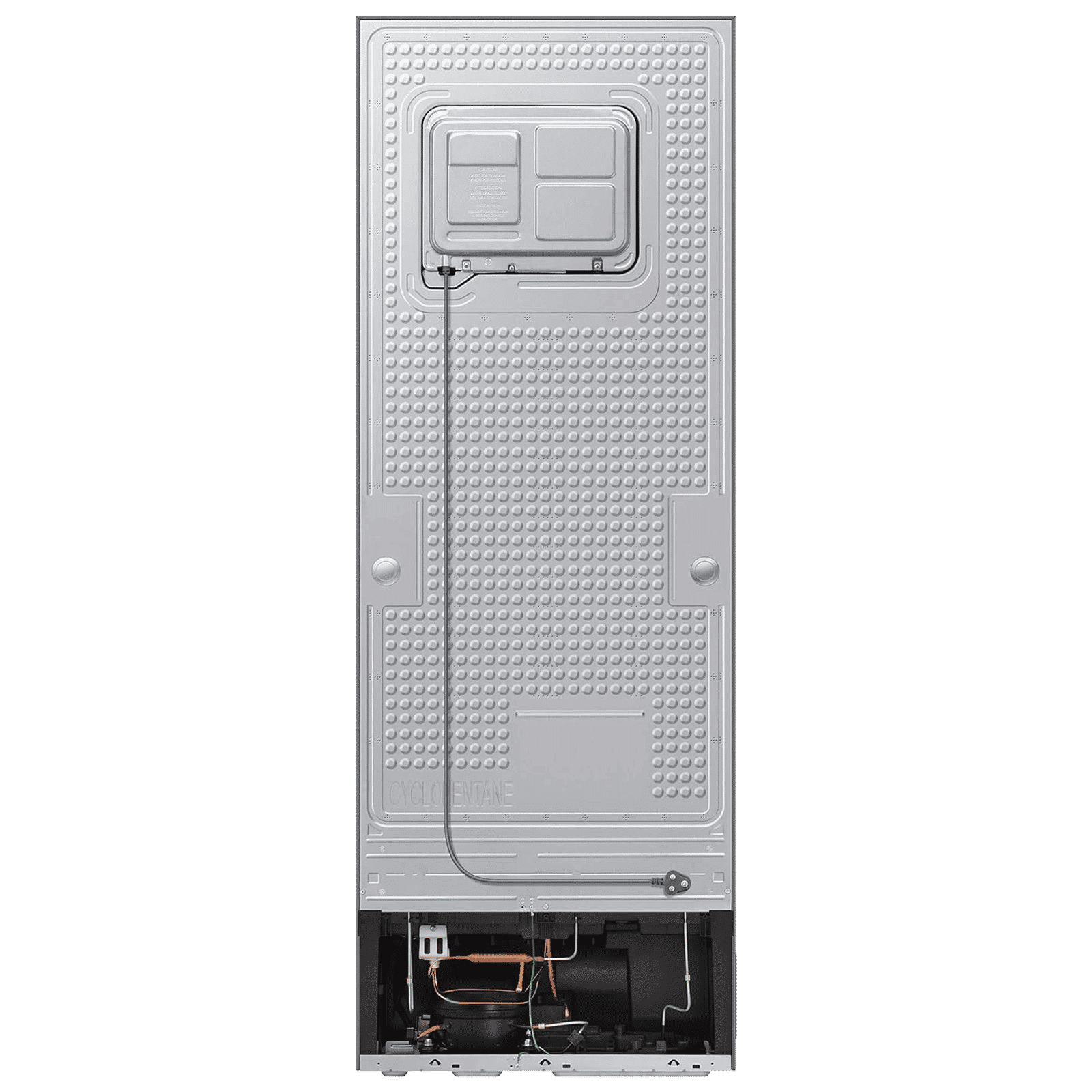 SAMSUNG 330 Litres 2 Star Frost Free Double Door Smart Wifi Enabled Refrigerator with Anti Bacterial Gasket (RT34DG5A2BBXHL, Luxe Black)
