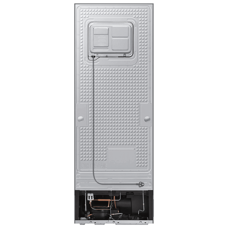 SAMSUNG 330 Litres 2 Star Frost Free Double Door Smart Wifi Enabled Refrigerator with Anti Bacterial Gasket (RT34DG5A2BBXHL, Luxe Black)