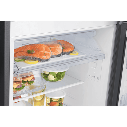 SAMSUNG 330 Litres 3 Star Frost Free Double Door Smart Wifi Enabled Refrigerator with Twin Cooling Plus Technology (RT34DG5A4DB1HL, Black Matt)