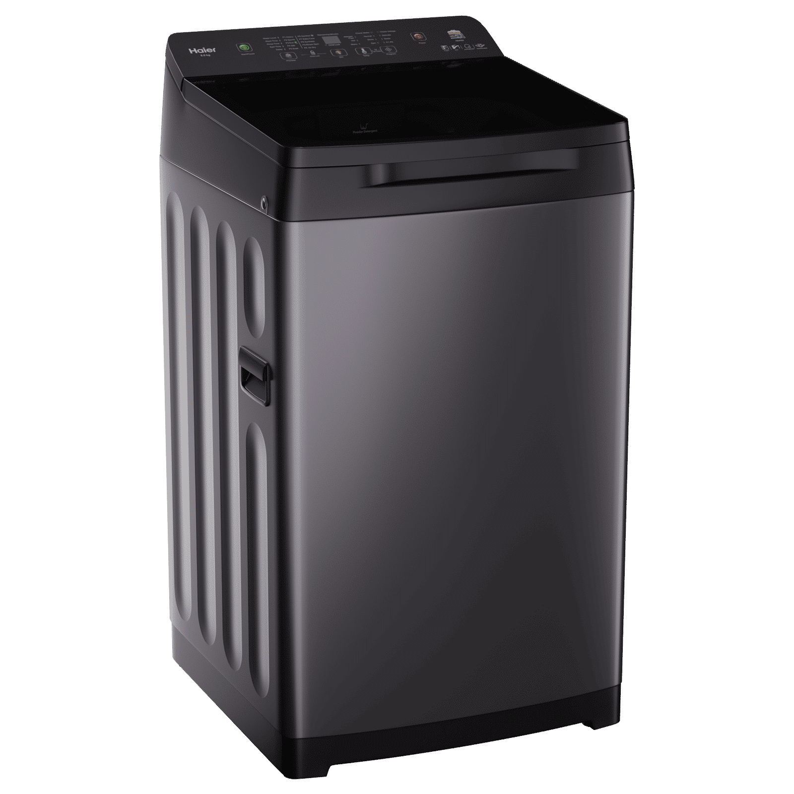 Haier 10.5 kg 5 Star Fully Automatic Top Load Washing Machine (Heater 688, HWM105-H688BK, In Built Heater, Black)