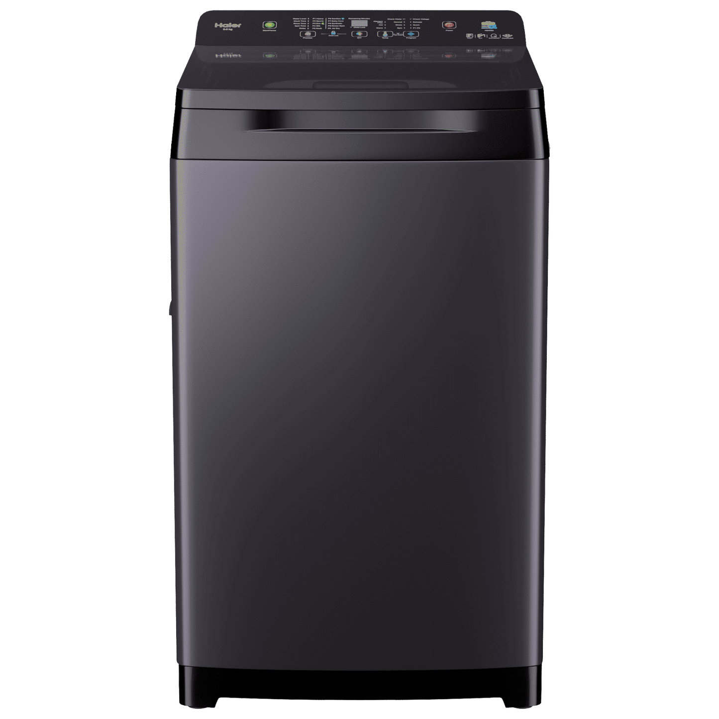 Haier 10.5 kg 5 Star Fully Automatic Top Load Washing Machine (Heater 688, HWM105-H688BK, In Built Heater, Black)