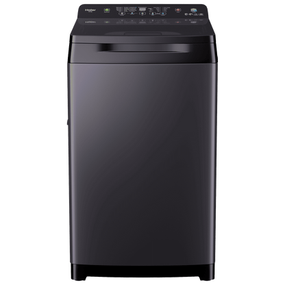 Haier 10.5 kg 5 Star Fully Automatic Top Load Washing Machine (Heater 688, HWM105-H688BK, In Built Heater, Black)