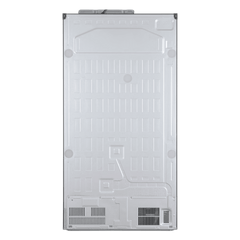 LG 650 Litres 3 Star Frost Free Side by Side Refrigerator with Multi Air Flow (GL-B257JDS3, Dazzle Steel)