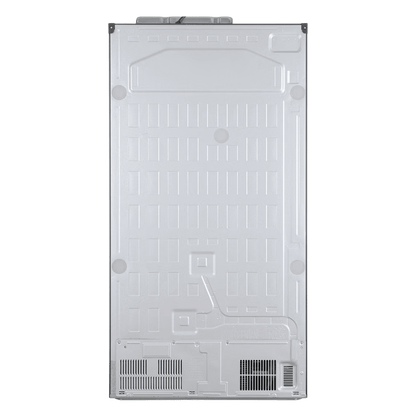 LG 650 Litres 3 Star Frost Free Side by Side Refrigerator with Multi Air Flow (GL-B257JDS3, Dazzle Steel)