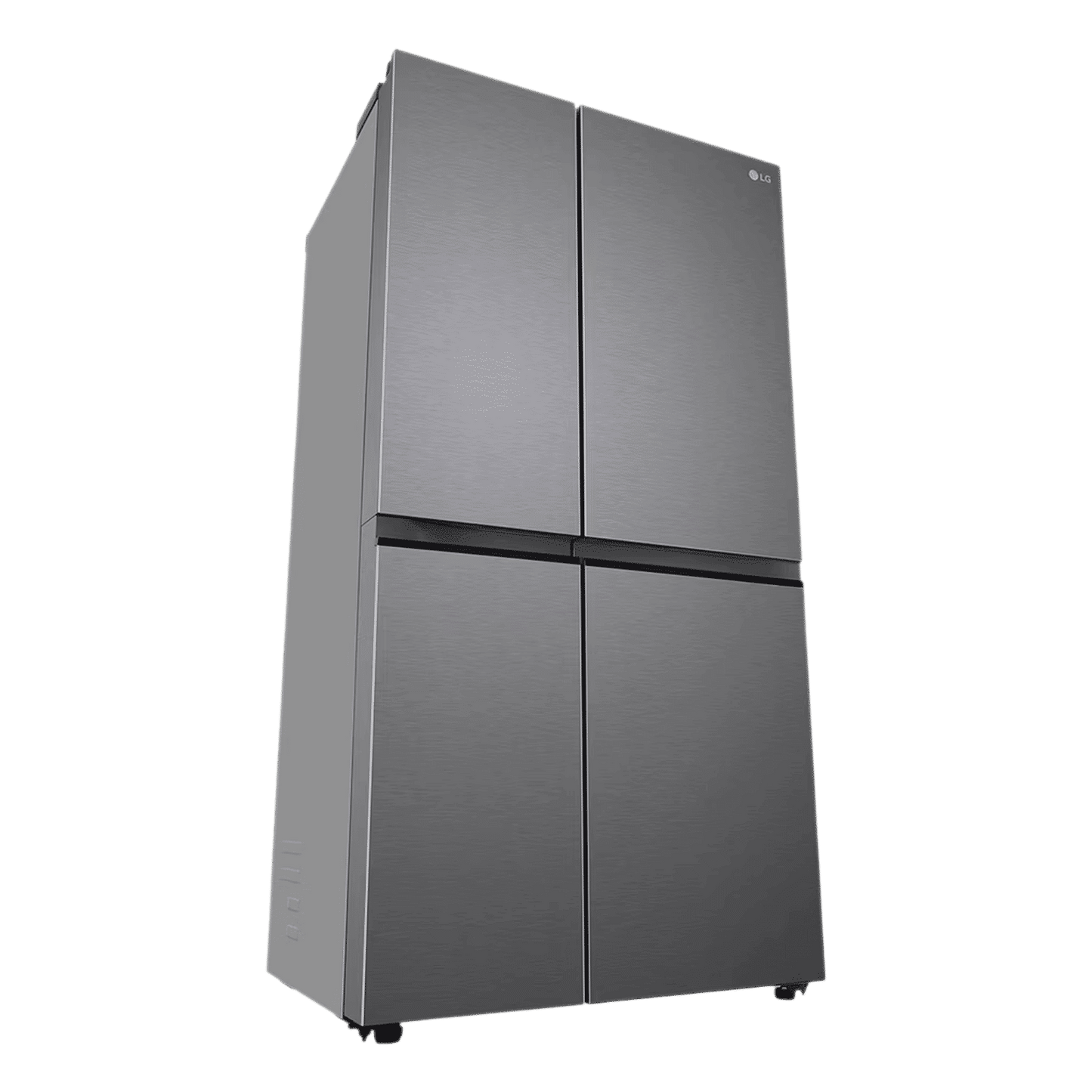 LG 650 Litres 3 Star Frost Free Side by Side Refrigerator with Multi Air Flow (GL-B257JDS3, Dazzle Steel)