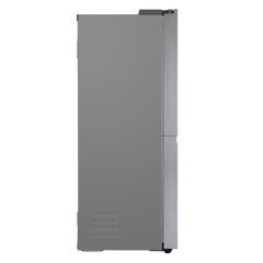 LG 650 Litres 3 Star Frost Free Side by Side Refrigerator with Multi Air Flow (GL-B257JDS3, Dazzle Steel)