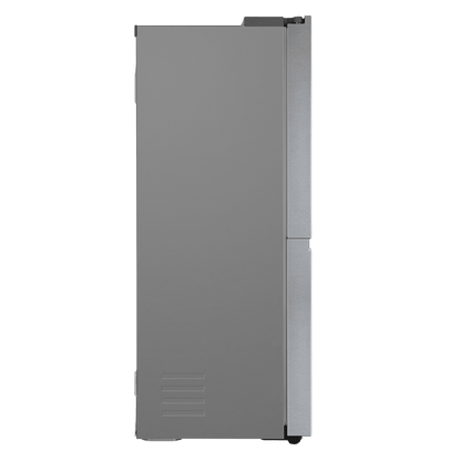 LG 650 Litres 3 Star Frost Free Side by Side Refrigerator with Multi Air Flow (GL-B257JDS3, Dazzle Steel)