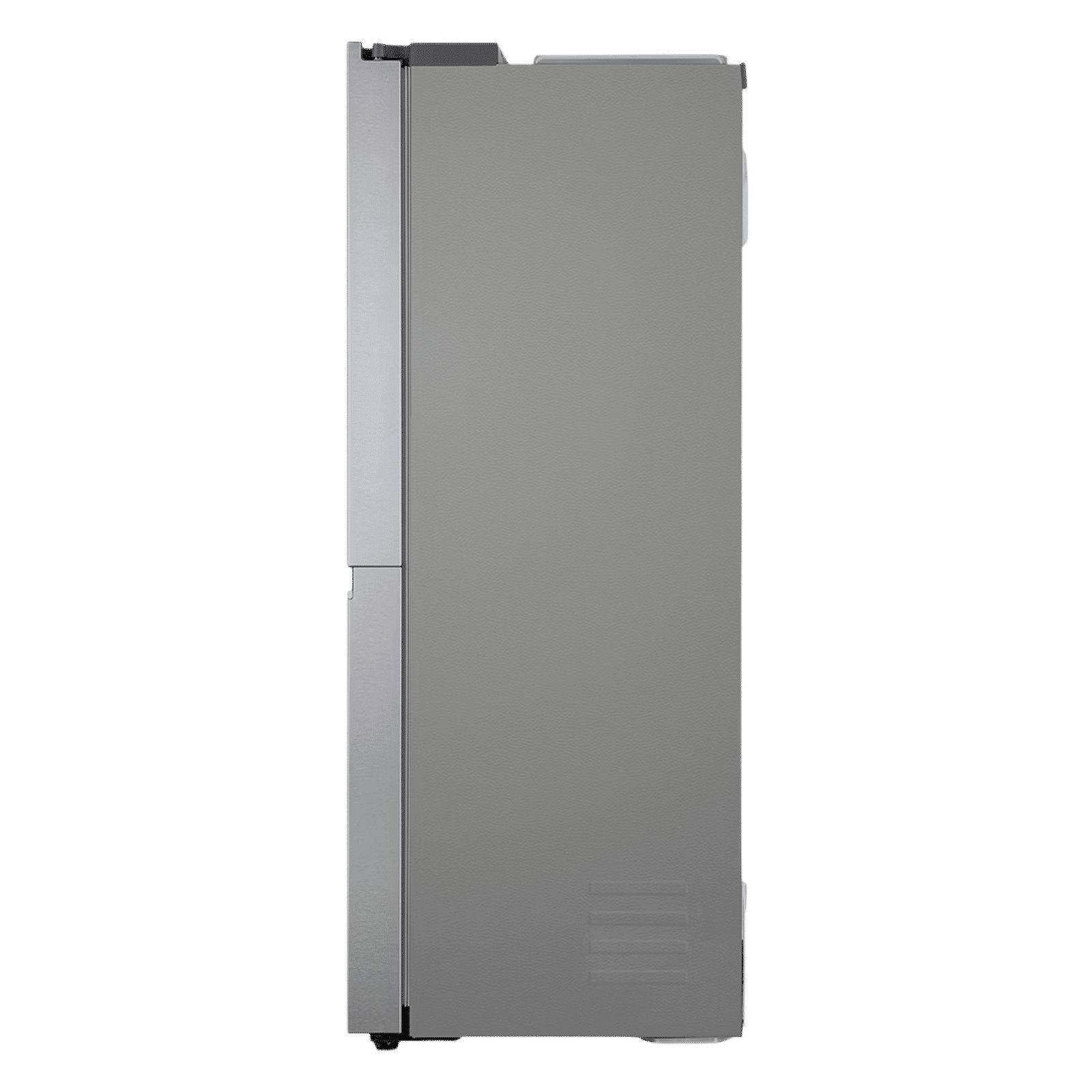 LG 650 Litres 3 Star Frost Free Side by Side Refrigerator with Multi Air Flow (GL-B257JDS3, Dazzle Steel)