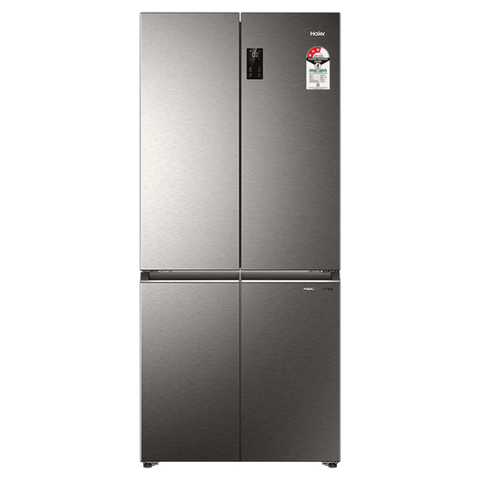 Haier 520 Litres 3 Star Frost Free French Door Convertible Refrigerator (HRB-600IS, Inox Steel)