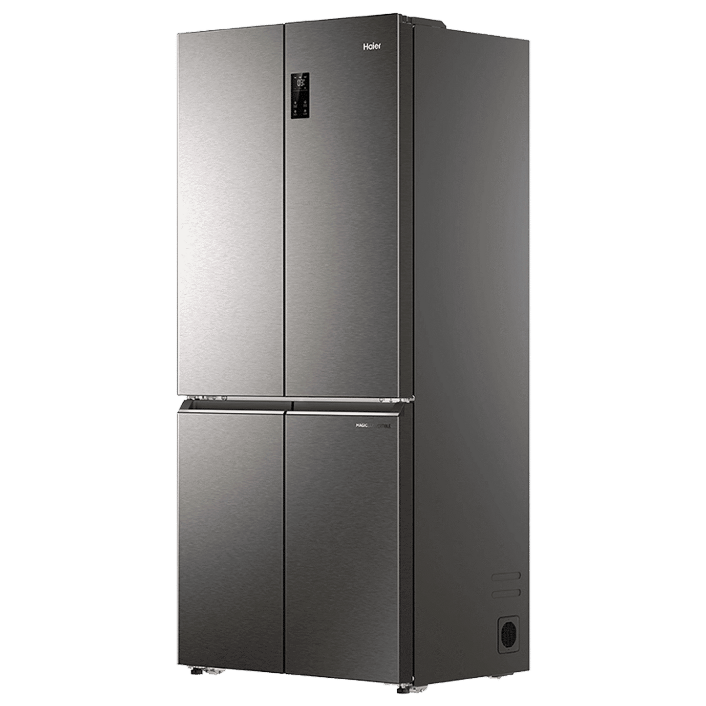 Haier 520 Litres 3 Star Frost Free French Door Convertible Refrigerator (HRB-600IS, Inox Steel)