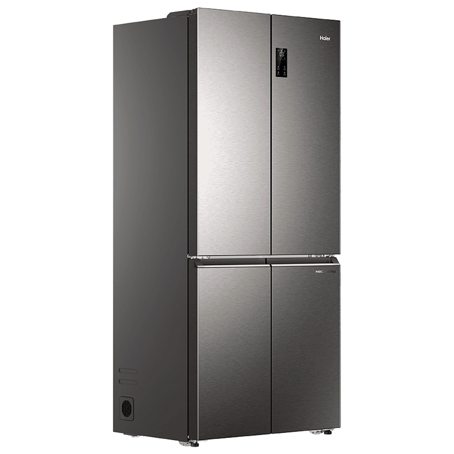 Haier 520 Litres 3 Star Frost Free French Door Convertible Refrigerator (HRB-600IS, Inox Steel)