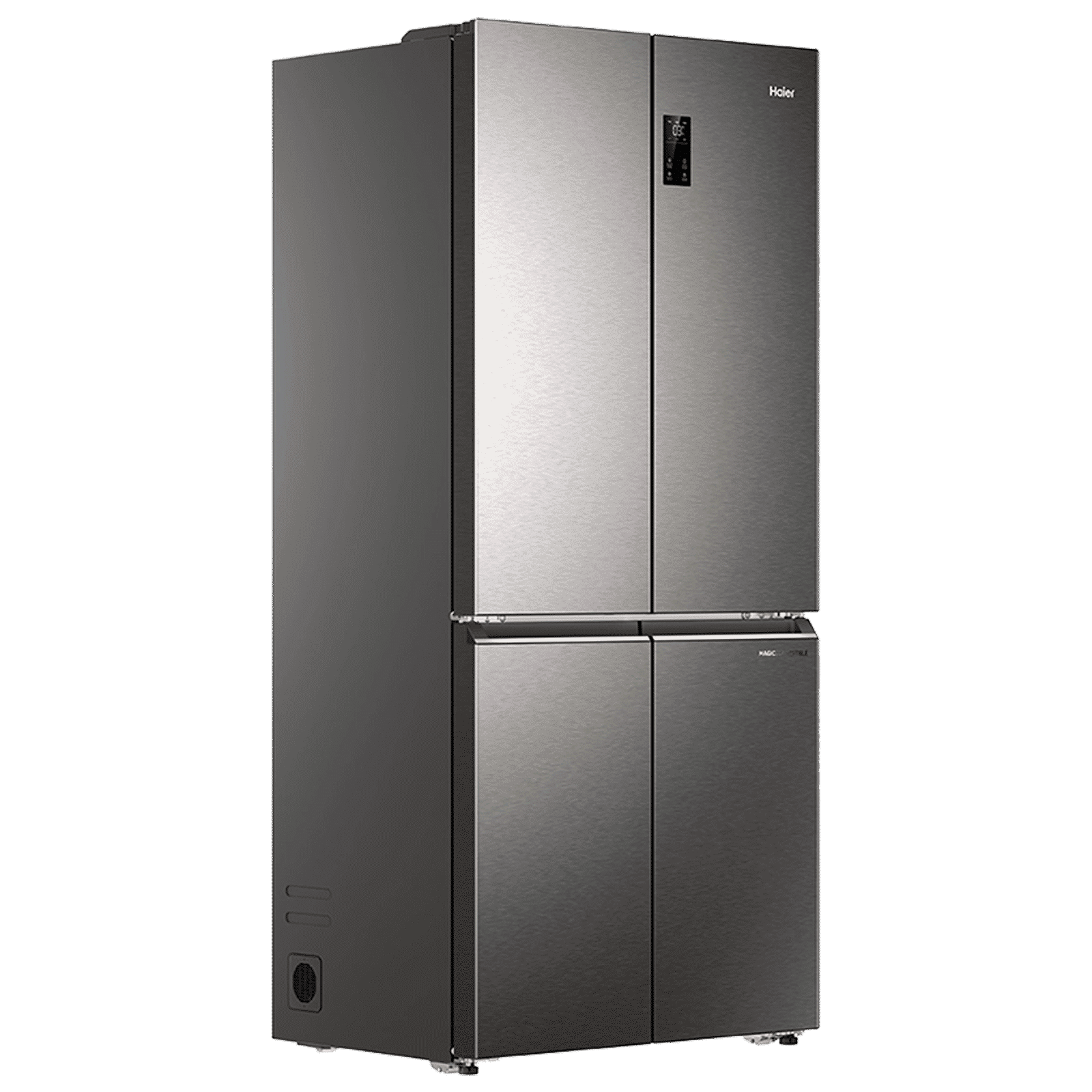 Haier 520 Litres 3 Star Frost Free French Door Convertible Refrigerator (HRB-600IS, Inox Steel)