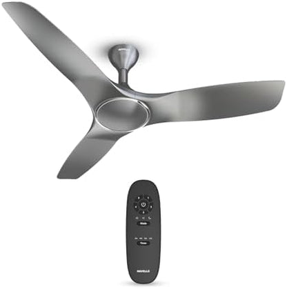 Orient Electric 1230 mm Aeroquiet ceiling fan |Best-in-class 18-pole motor | Rust-proof ABS blades |100% Copper motor |Silent fan for home ceiling| 2-year warranty | Daytone Grey, pack of 1