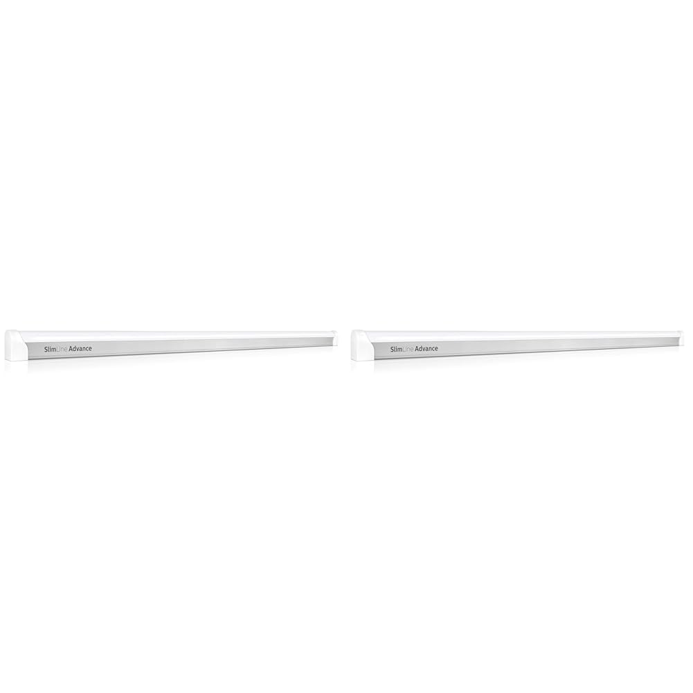 Philips 36W Slimline Advance High Brightness 4 Feet LED Tube Light, Pack of 2 (Cool Day White)