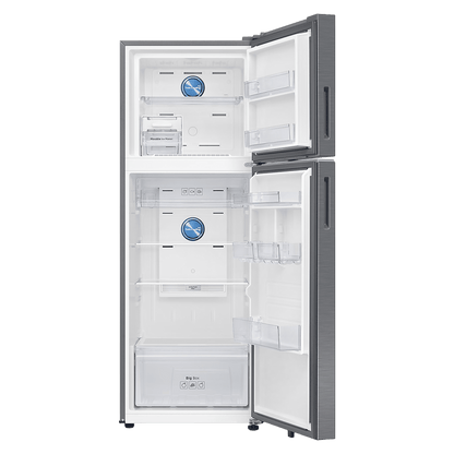 SAMSUNG 330 Litres 3 Star Frost Free Double Door Smart Wifi Enabled Refrigerator with Bespoke AI (RT34DG5A4DS8HL, Elegant Inox)