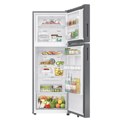SAMSUNG 330 Litres 3 Star Frost Free Double Door Smart Wifi Enabled Refrigerator with Bespoke AI (RT34DG5A4DS8HL, Elegant Inox)