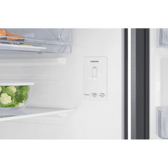 SAMSUNG 330 Litres 3 Star Frost Free Double Door Smart Wifi Enabled Refrigerator with Bespoke AI (RT34DG5A4DS8HL, Elegant Inox)