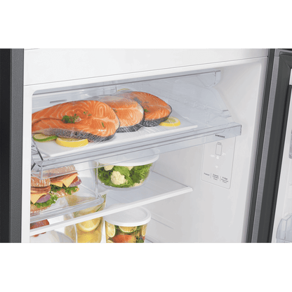 SAMSUNG 330 Litres 3 Star Frost Free Double Door Smart Wifi Enabled Refrigerator with Bespoke AI (RT34DG5A4DS8HL, Elegant Inox)