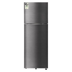 SAMSUNG 330 Litres 3 Star Frost Free Double Door Smart Wifi Enabled Refrigerator with Bespoke AI (RT34DG5A4DBXHL, Luxe Black)