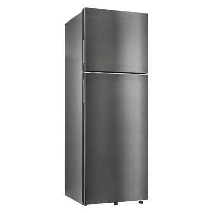 SAMSUNG 330 Litres 3 Star Frost Free Double Door Smart Wifi Enabled Refrigerator with Bespoke AI (RT34DG5A4DBXHL, Luxe Black)