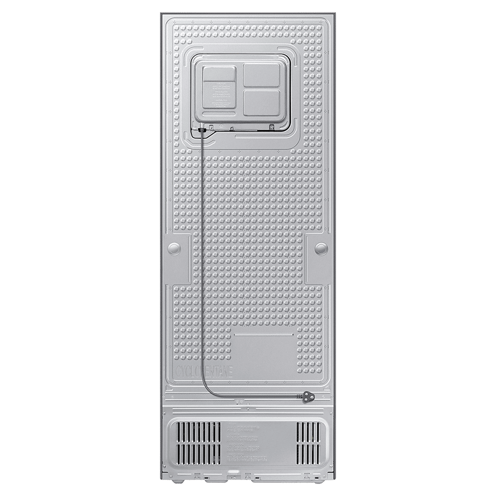 SAMSUNG 330 Litres 3 Star Frost Free Double Door Smart Wifi Enabled Refrigerator with Bespoke AI (RT34DG5A4DBXHL, Luxe Black)