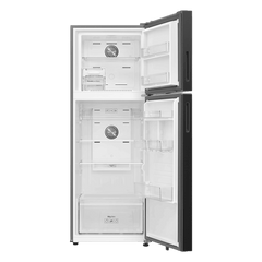 SAMSUNG 330 Litres 3 Star Frost Free Double Door Smart Wifi Enabled Refrigerator with Bespoke AI (RT34DG5A4DBXHL, Luxe Black)
