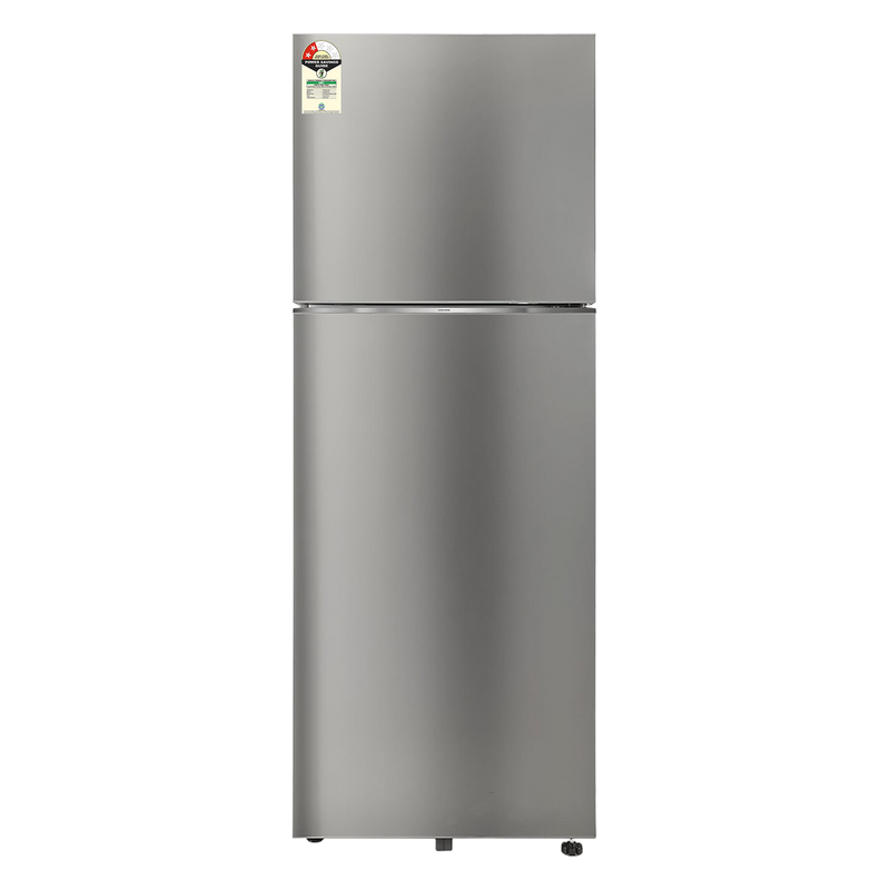SAMSUNG 350 Litres 2 Star Frost Free Double Door Smart Wifi Enabled Refrigerator with Bespoke AI (RT38DG5A2BSLHL, Real Stainless)