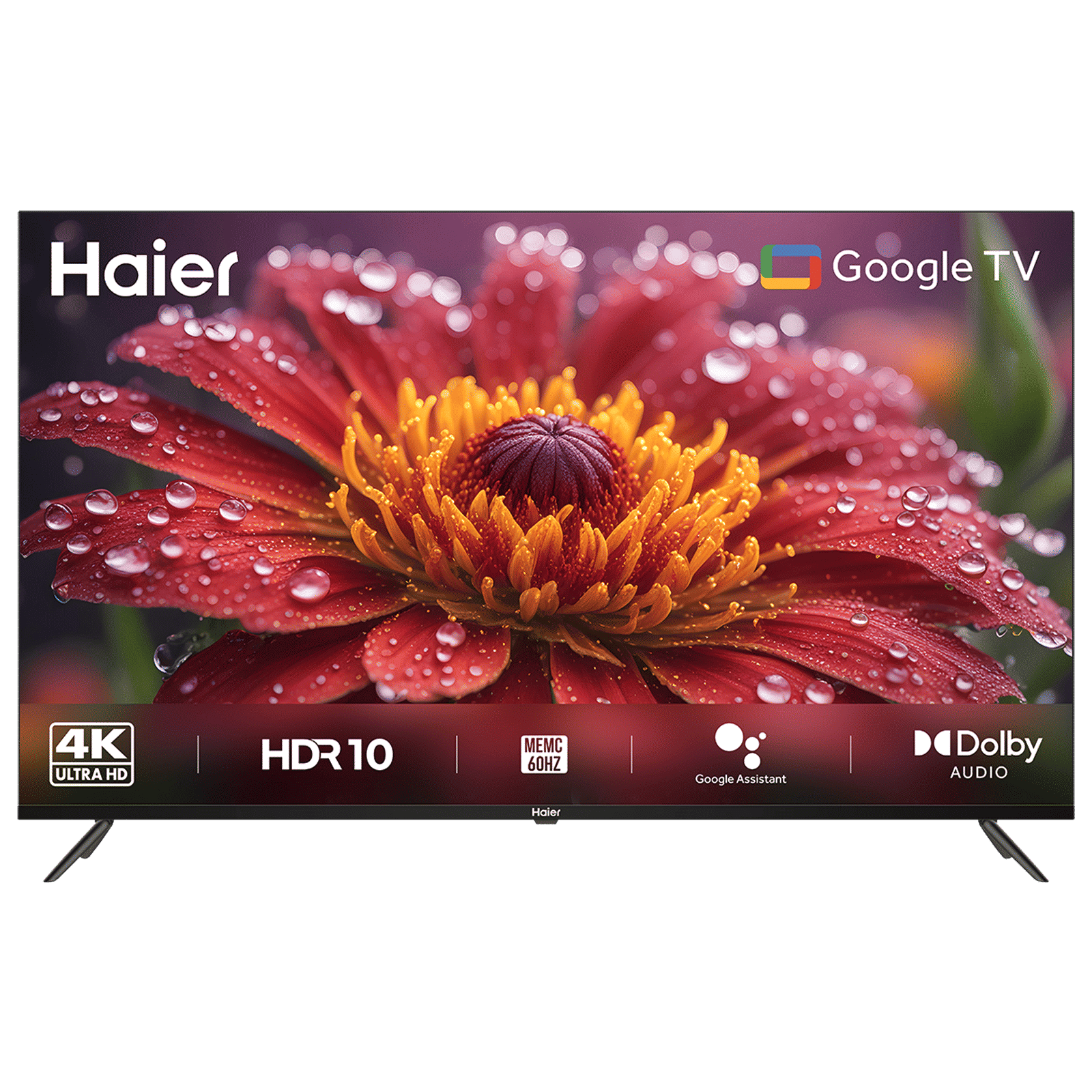 Haier L43FG 109.22 cm (43 inch) 4K Ultra HD LED Smart Google TV with Google Voice Assistant (2023 model)