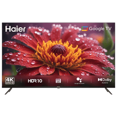 Haier L43FG 109.22 cm (43 inch) 4K Ultra HD LED Smart Google TV with Google Voice Assistant (2023 model)