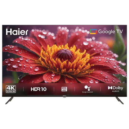 Haier L43FG 109.22 cm (43 inch) 4K Ultra HD LED Smart Google TV with Google Voice Assistant (2023 model)