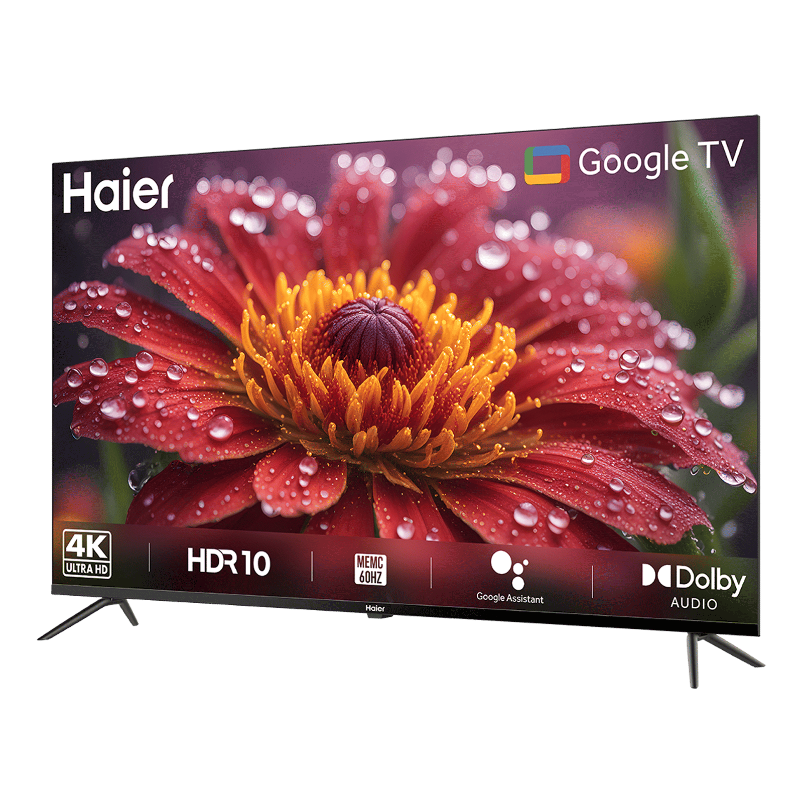Haier L43FG 109.22 cm (43 inch) 4K Ultra HD LED Smart Google TV with Google Voice Assistant (2023 model)