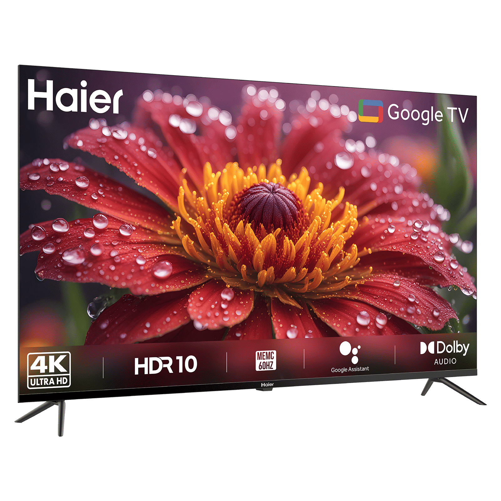 Haier L65FG 165.1 cm (65 inch) 4K Ultra HD LED Smart Google TV with Google Voice Assistant (2023 model)