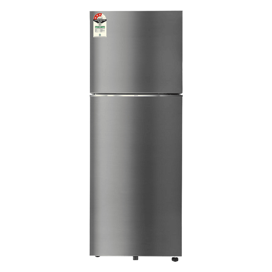 SAMSUNG 350 Litres 3 Star Frost Free Double Door Smart Wifi Enabled Refrigerator with Bespoke AI (RT38DG5A4DS8HL, Elegant Inox)