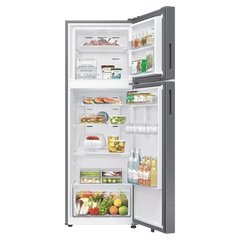 SAMSUNG 350 Litres 3 Star Frost Free Double Door Smart Wifi Enabled Refrigerator with Bespoke AI (RT38DG5A4DS8HL, Elegant Inox)