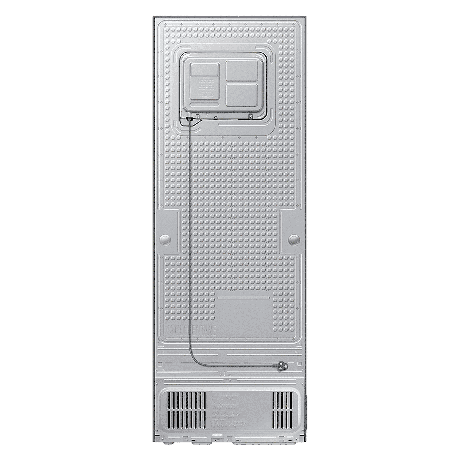 SAMSUNG 350 Litres 3 Star Frost Free Double Door Smart Wifi Enabled Refrigerator with Bespoke AI (RT38DG5A4DS8HL, Elegant Inox)