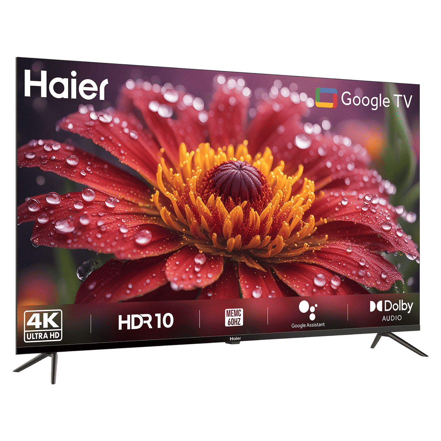 Haier L50FG 127 cm (50 inch) 4K Ultra HD LED Smart Google TV with Google Voice Assistant (2023 model)
