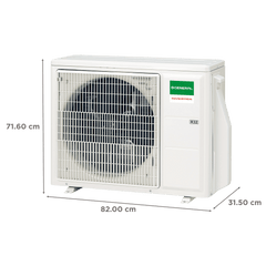 O GENERAL Advanced Hyper Tropical 2 Ton 5 Star Inverter Split AC (Copper Condenser, PM 2.5 Filter, ASGG24CGAA-B)