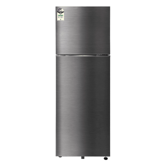 SAMSUNG 350 Litres 3 Star Frost Free Double Door Smart Wifi Enabled Refrigerator with Bespoke AI (RT38DG5A4DBXHL, Luxe Black)