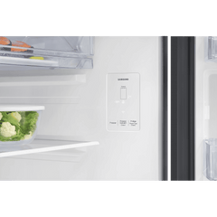 SAMSUNG 350 Litres 3 Star Frost Free Double Door Smart Wifi Enabled Refrigerator with Bespoke AI (RT38DG5A4DBXHL, Luxe Black)