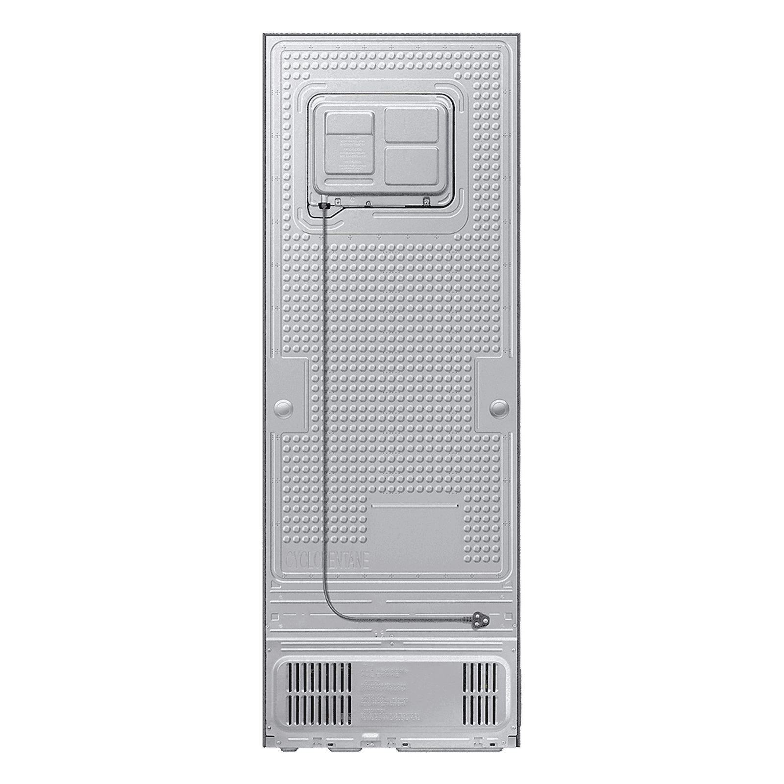 SAMSUNG 350 Litres 3 Star Frost Free Double Door Smart Wifi Enabled Refrigerator with Bespoke AI (RT38DG5A4DBXHL, Luxe Black)