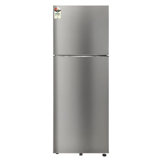 SAMSUNG 396 Litres 2 Star Frost Free Double Door Smart Wifi Enabled Refrigerator with Bespoke AI (RT41DG6A2BSLHL, Real Stainless)