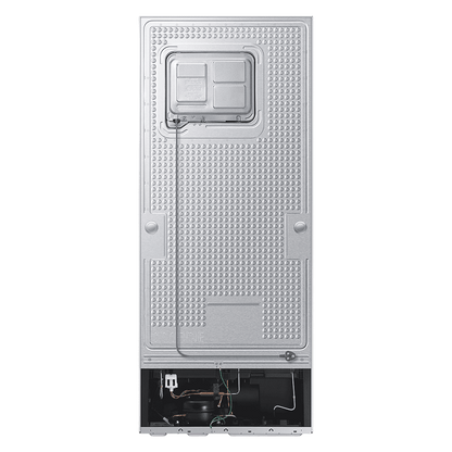 SAMSUNG 396 Litres 2 Star Frost Free Double Door Smart Wifi Enabled Refrigerator with Bespoke AI (RT41DG6A2BSLHL, Real Stainless)