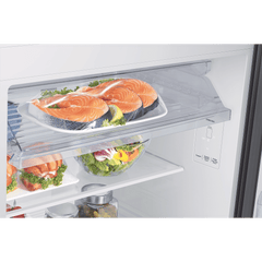 SAMSUNG 396 Litres 3 Star Frost Free Double Door Smart Wifi Enabled Refrigerator with Bespoke AI (RT41DG6A4DB1HL, Black Matt)