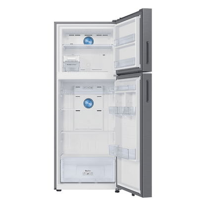SAMSUNG 419 Litres 2 Star Frost Free Double Door Smart Wifi Enabled Refrigerator with Bespoke AI (RT45DG6A2BS8HL, Elegant Inox)