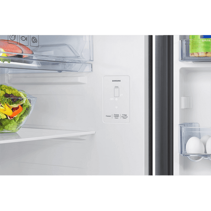 SAMSUNG 419 Litres 2 Star Frost Free Double Door Smart Wifi Enabled Refrigerator with Bespoke AI (RT45DG6A2BS8HL, Elegant Inox)