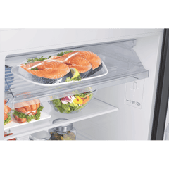 SAMSUNG 419 Litres 3 Star Frost Free Double Door Smart Wifi Enabled Refrigerator with Bespoke AI (RT45DG6A4DB1HL, Black Matt)