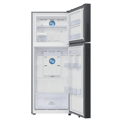 SAMSUNG 419 Litres 3 Star Frost Free Double Door Smart Wifi Enabled Refrigerator with Bespoke AI (RT45DG6A4DB1HL, Black Matt)