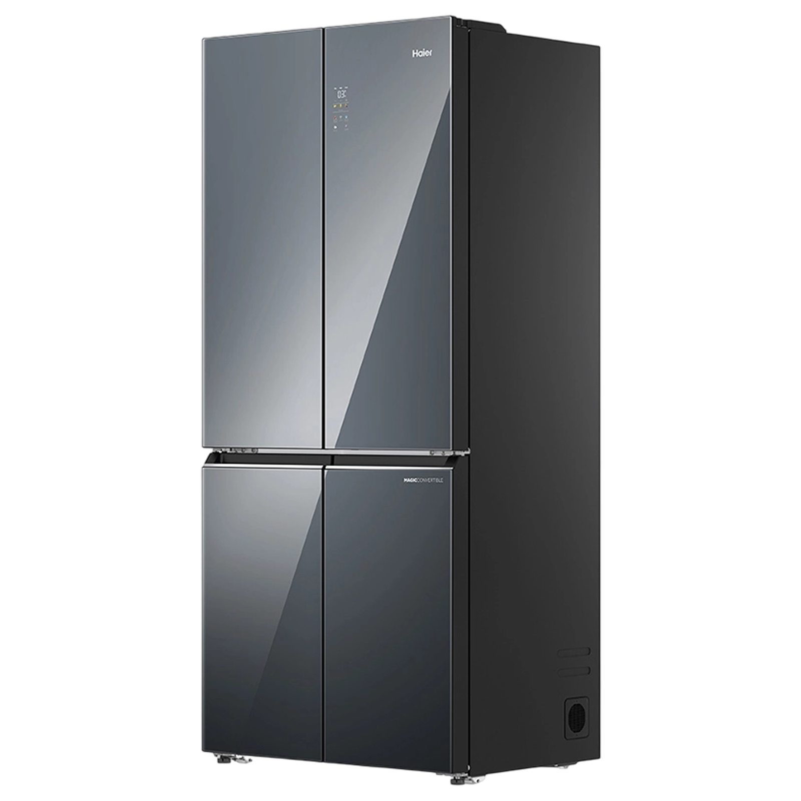 Haier Lumiere 520 Liters 3 Star Auto Defrost Four Door Smart Wifi Enabled Refrigerator with Colorful Digital Display (HRB-600MGU1, Mirror Glass)