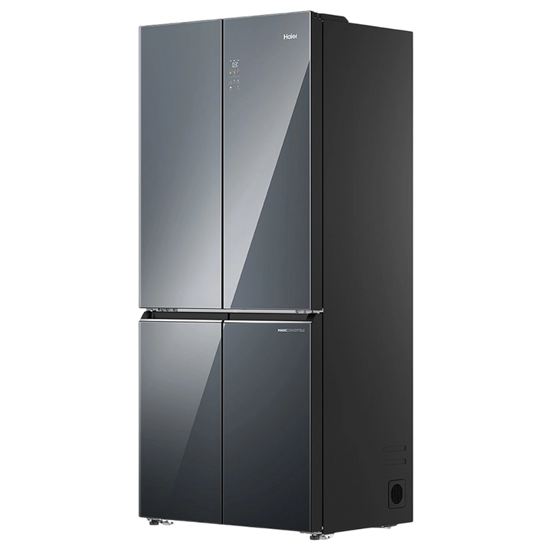 Haier Lumiere 520 Liters 3 Star Auto Defrost Four Door Smart Wifi Enabled Refrigerator with Colorful Digital Display (HRB-600MGU1, Mirror Glass)