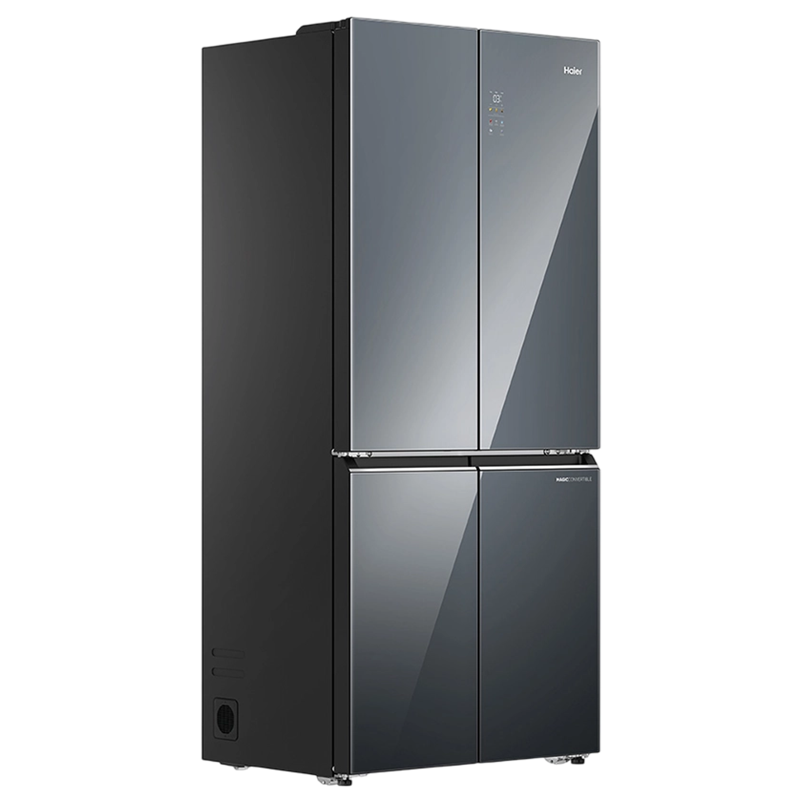 Haier Lumiere 520 Liters 3 Star Auto Defrost Four Door Smart Wifi Enabled Refrigerator with Colorful Digital Display (HRB-600MGU1, Mirror Glass)
